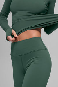 Legging Taille Haute Airbrush Winter Warm Nocturne