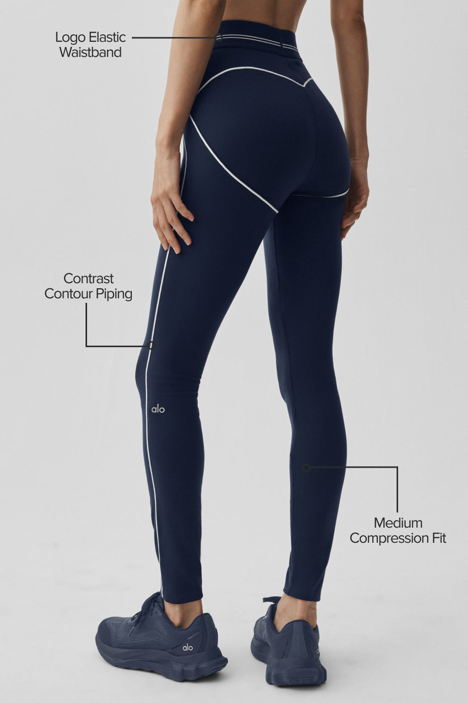 Legging Taille Haute Airbrush Heart Throb