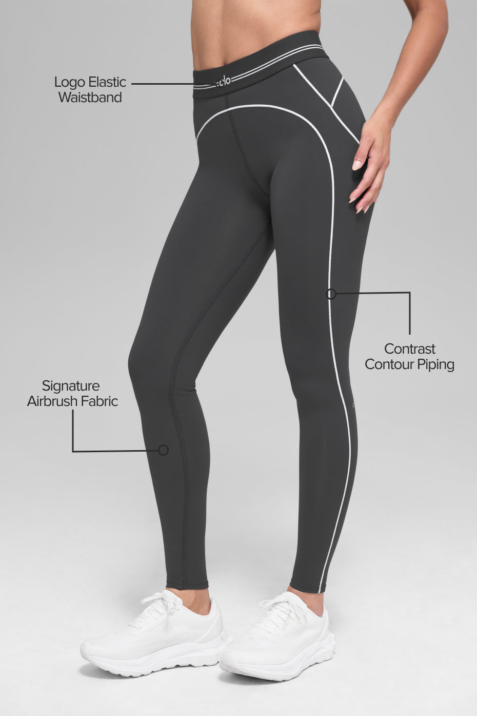 Legging Taille Haute Airbrush Heart Throb