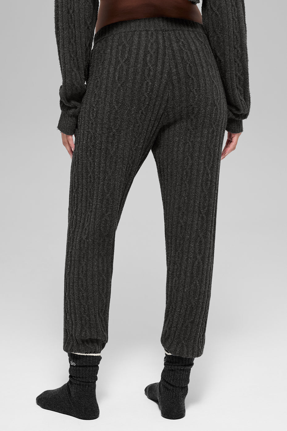 Pantalon En Maille Torsadée Winter Bliss