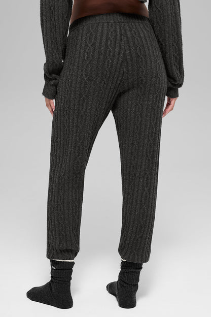 Pantalon En Maille Torsadée Winter Bliss