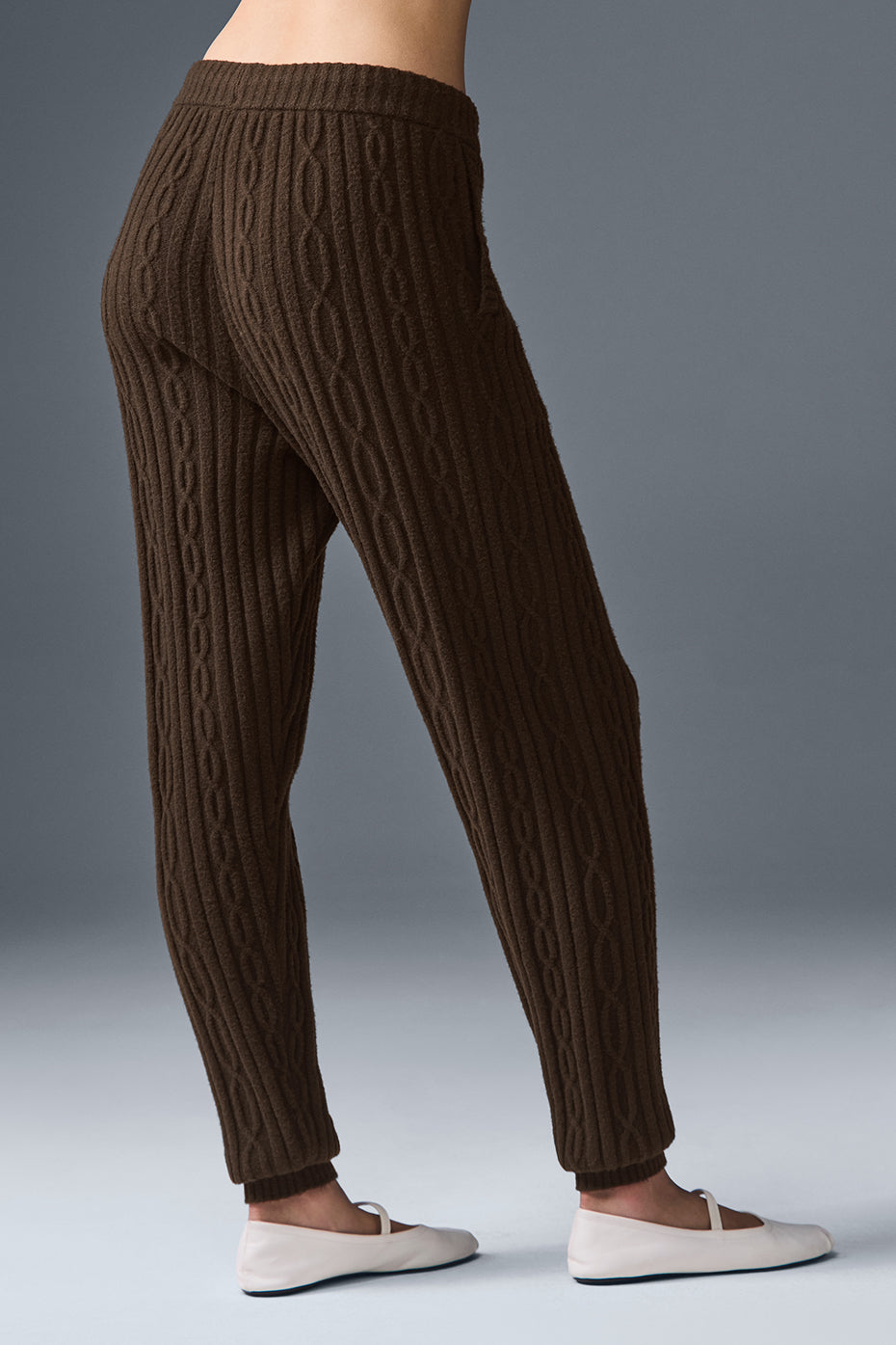 Pantalon En Maille Torsadée Winter Bliss