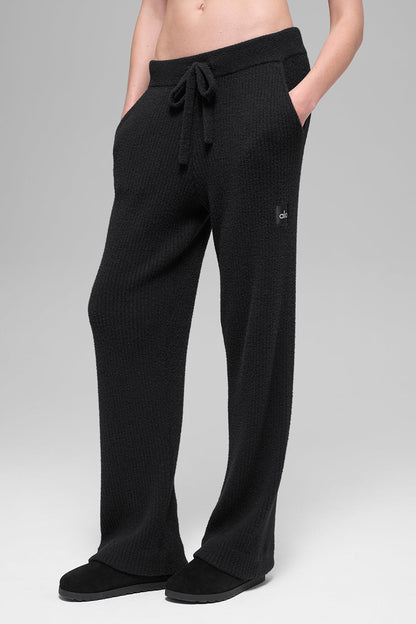 Pantalon Large Taille Haute Sweat Snuggle Up