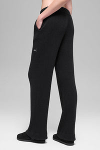 Pantalon Large Taille Haute Sweat Snuggle Up
