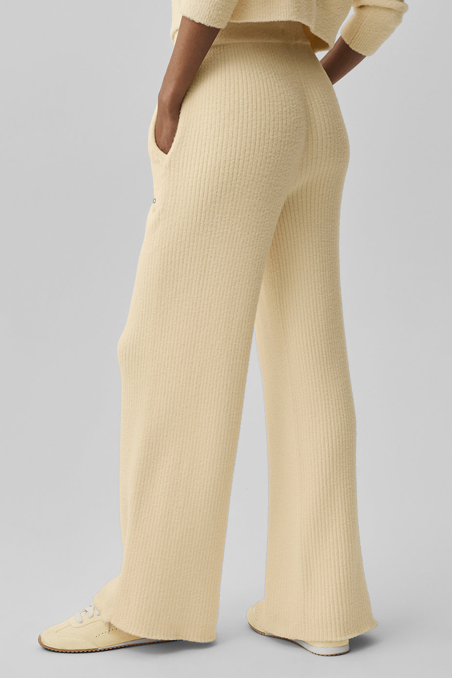 Pantalon Large Taille Haute Sweat Snuggle Up