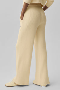 Pantalon Large Taille Haute Sweat Snuggle Up
