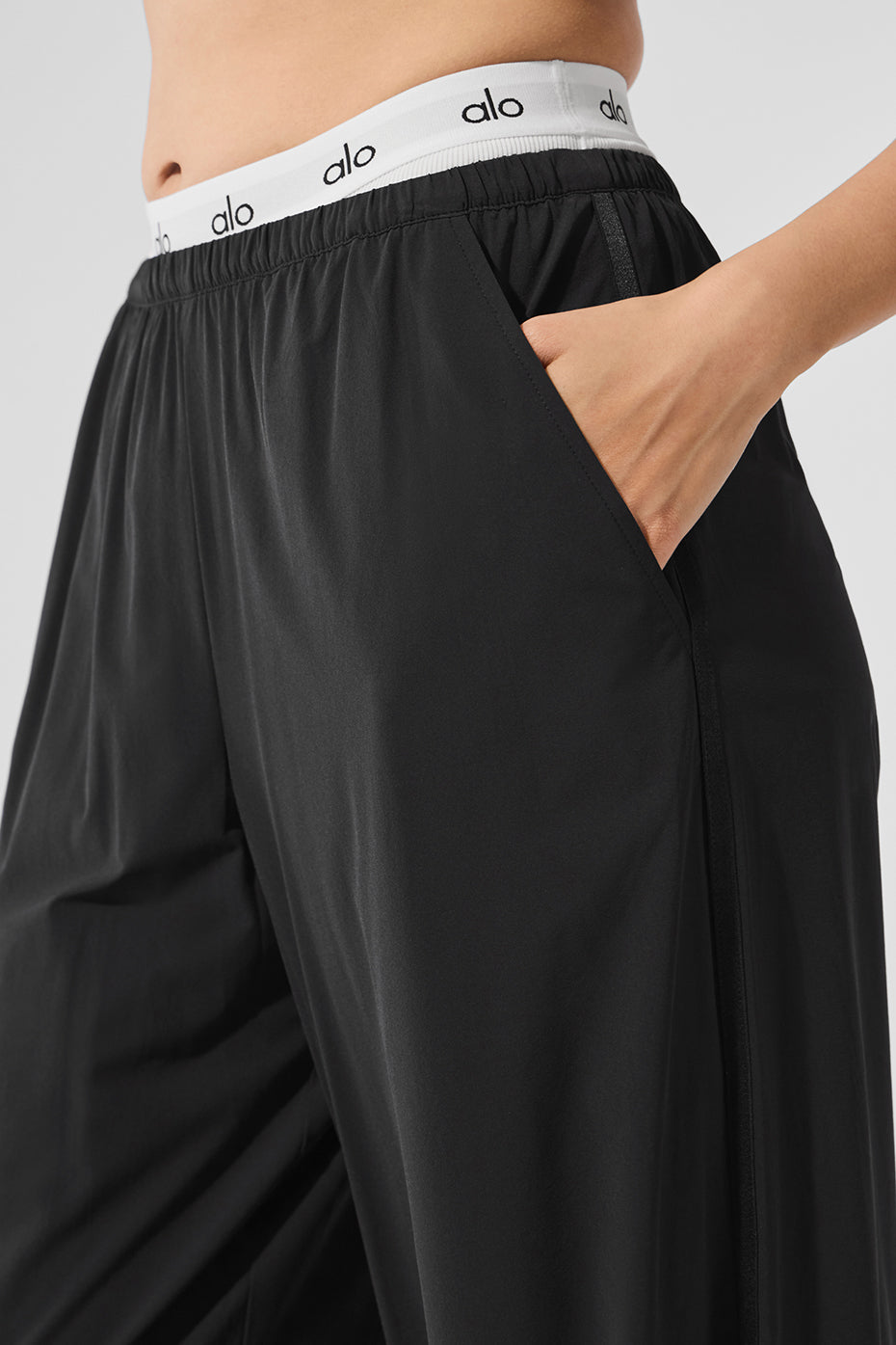 Pantalon Large Breezy (long) - Blanc