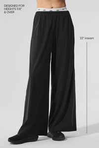 Pantalon Large Breezy (long) - Blanc