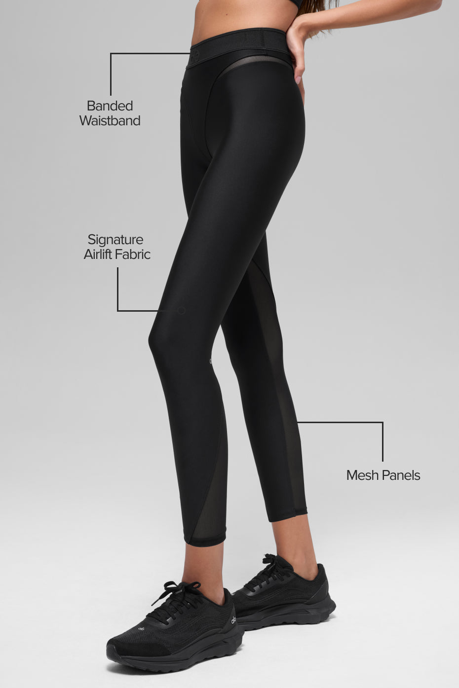 Legging Taille Haute 7/8 Airlift Rebel