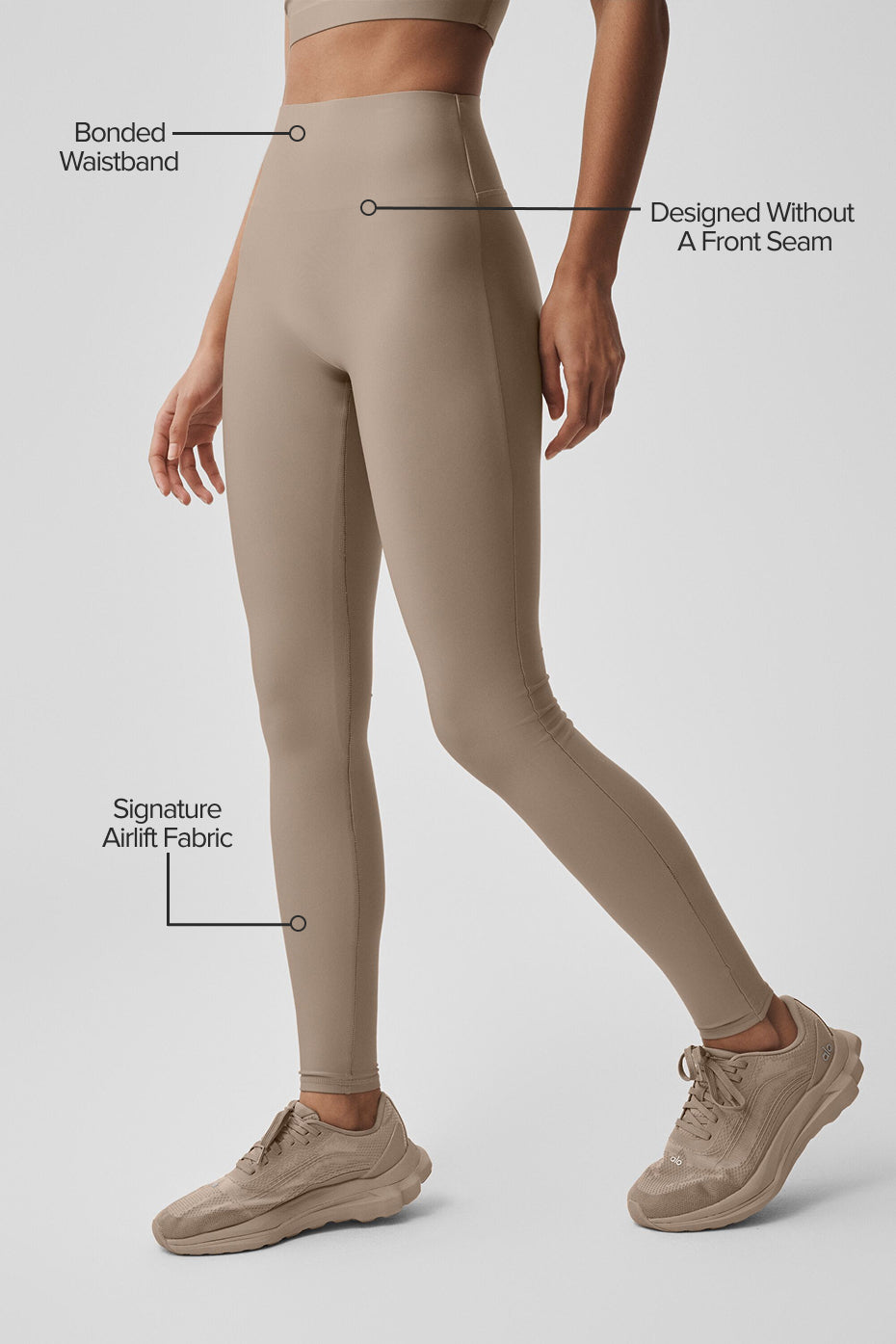 Legging Taille Haute Airlift Sleek - Noir