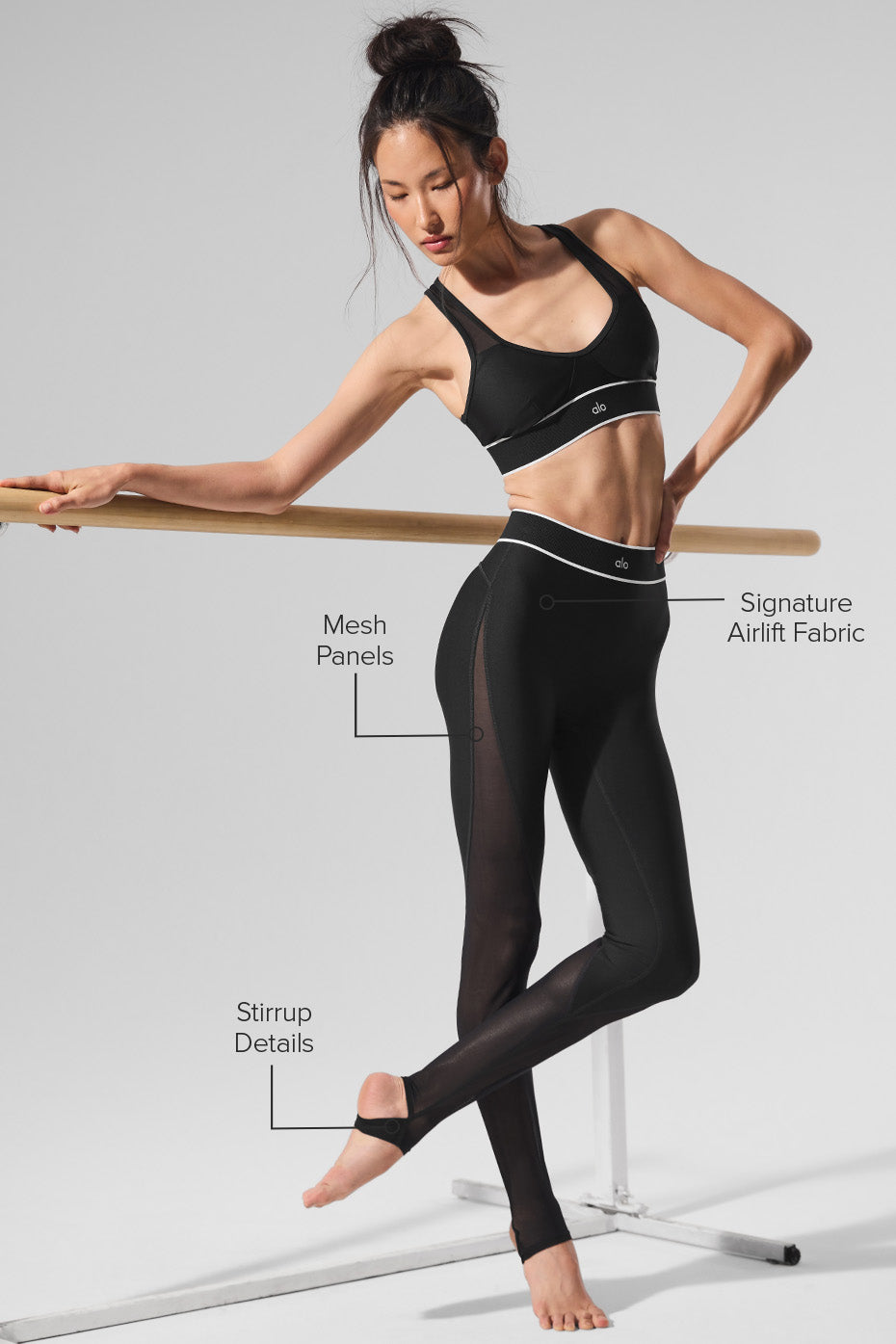 Legging Maille Taille Haute Airlift À Étriers Darling
