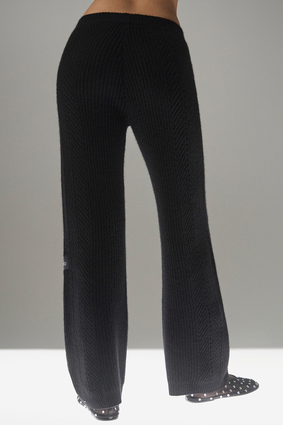 Pantalon Large En Cachemire Winter Magic