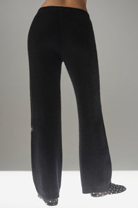 Pantalon Large En Cachemire Winter Magic