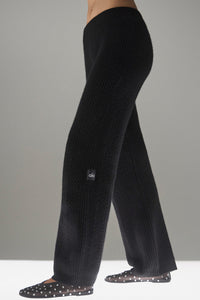 Pantalon Large En Cachemire Winter Magic