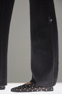 Pantalon Large En Cachemire Winter Magic
