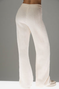 Pantalon Large En Cachemire Winter Magic