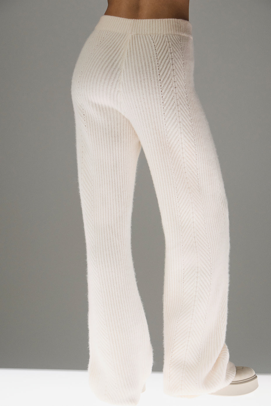 Pantalon Large En Cachemire Winter Magic