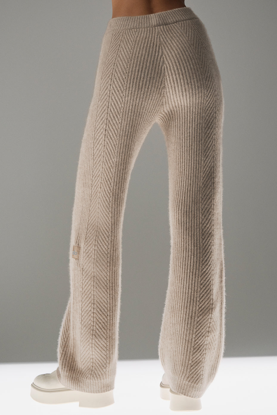 Pantalon Large En Cachemire Winter Magic