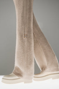 Pantalon Large En Cachemire Winter Magic