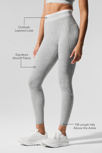 Legging 7/8 Alosoft Better Together taille haute