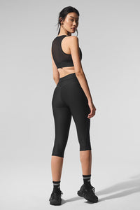 Airlift Mesh High-Waist Just Right Capri