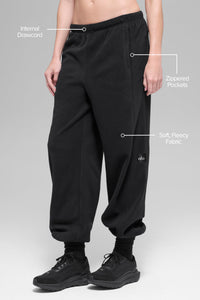 Jogging Taille Haute En Polaire Retreat