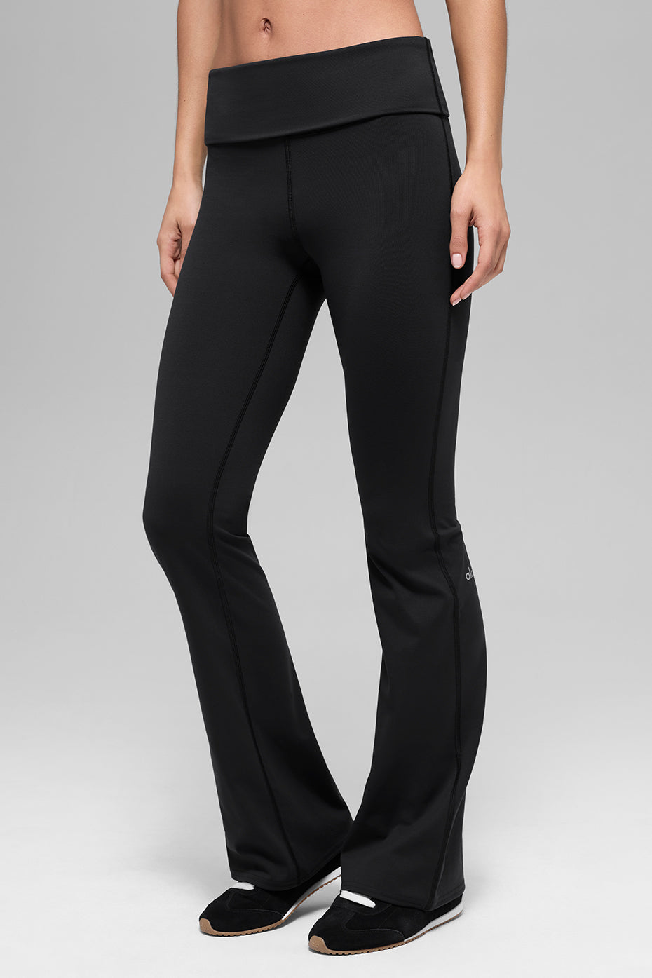 ALO Softsculpt Foldover Flare Legging (Regular)