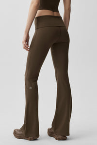 ALO Softsculpt Foldover Flare Legging (Regular)