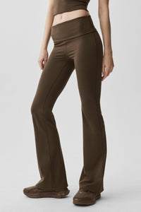ALO Softsculpt Foldover Flare Legging (Regular)