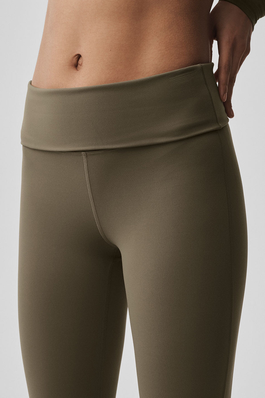 ALO Softsculpt Foldover Flare Legging (Regular)