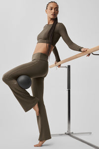 Legging Évasé ALO Softsculpt Foldover (classique)