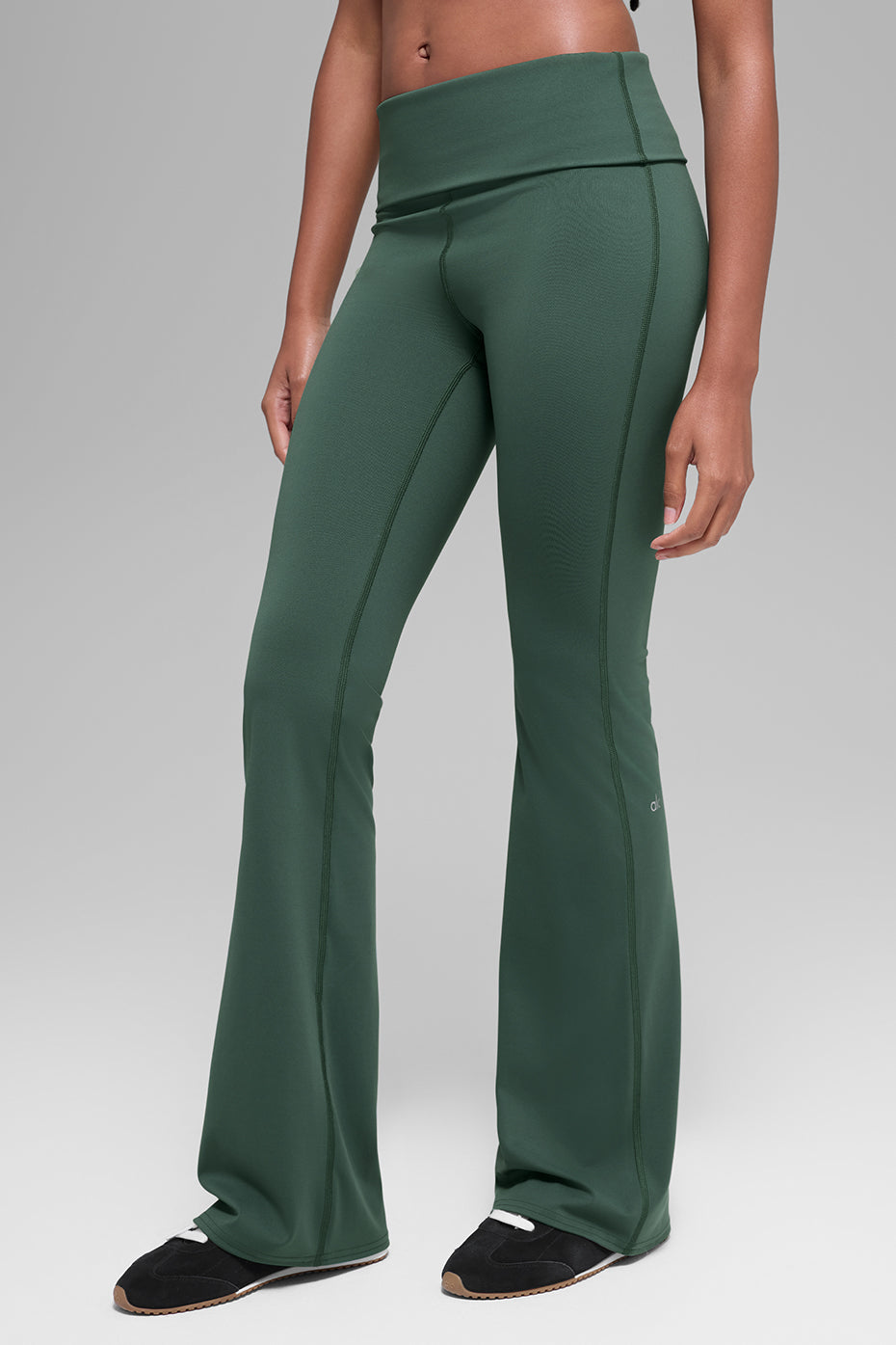 ALO Softsculpt Foldover Flare Legging (Regular)