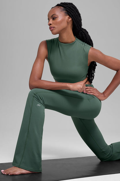 ALO Softsculpt Foldover Flare Legging (Regular)