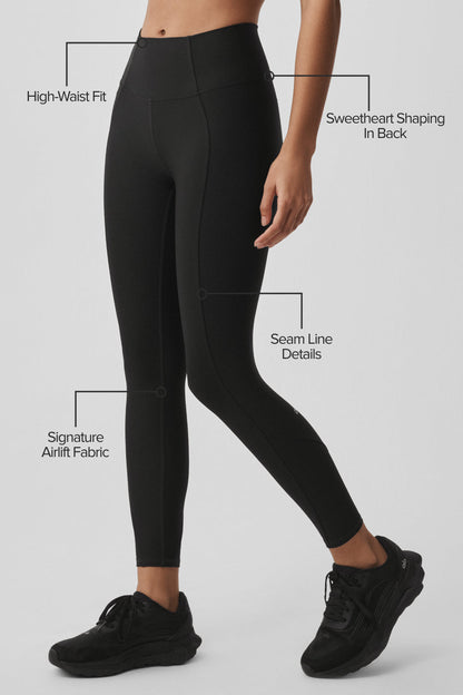 Legging Taille Haute 7/8 Airlift Fine Line