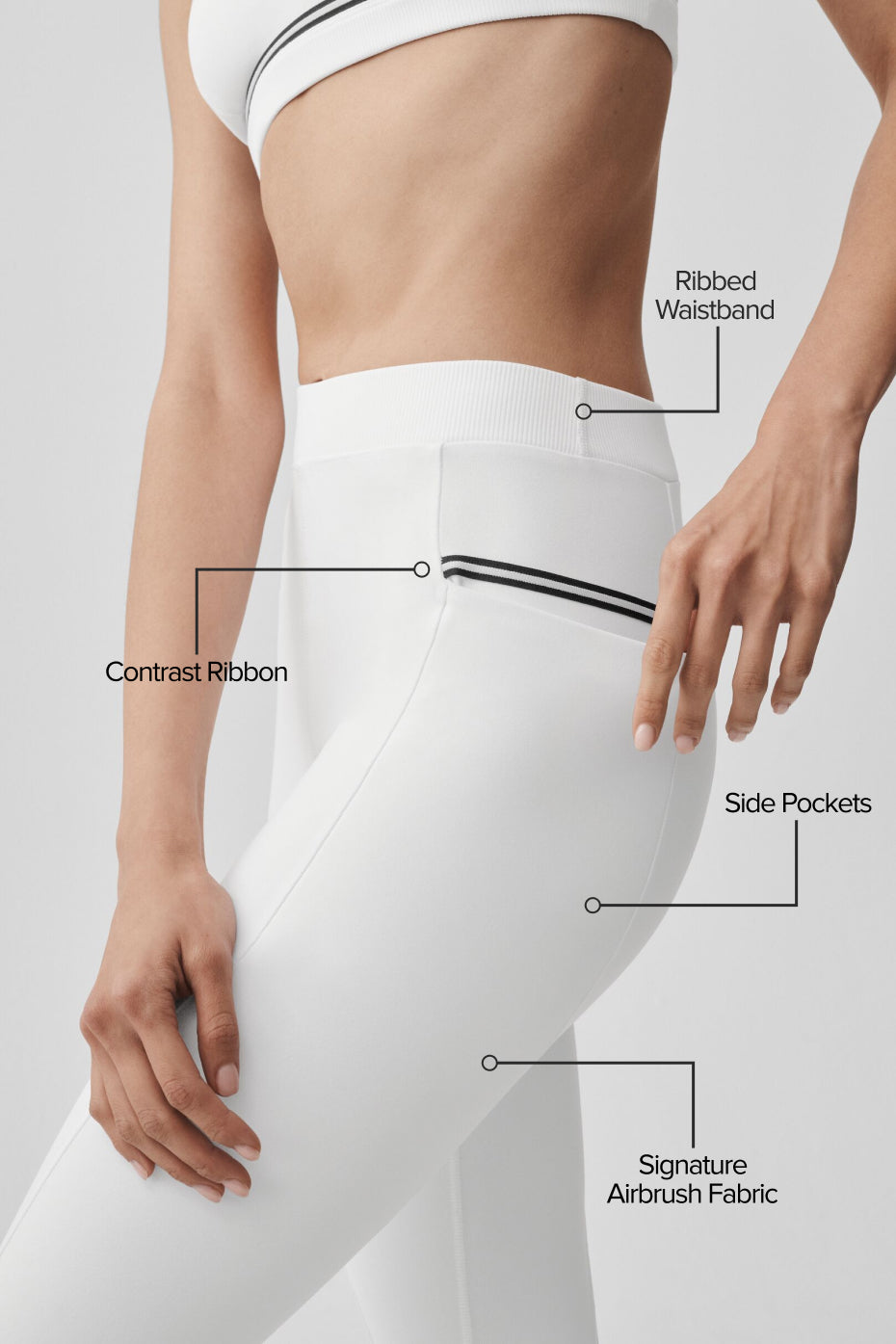 Legging Taille Haute Airbrush Fast Track
