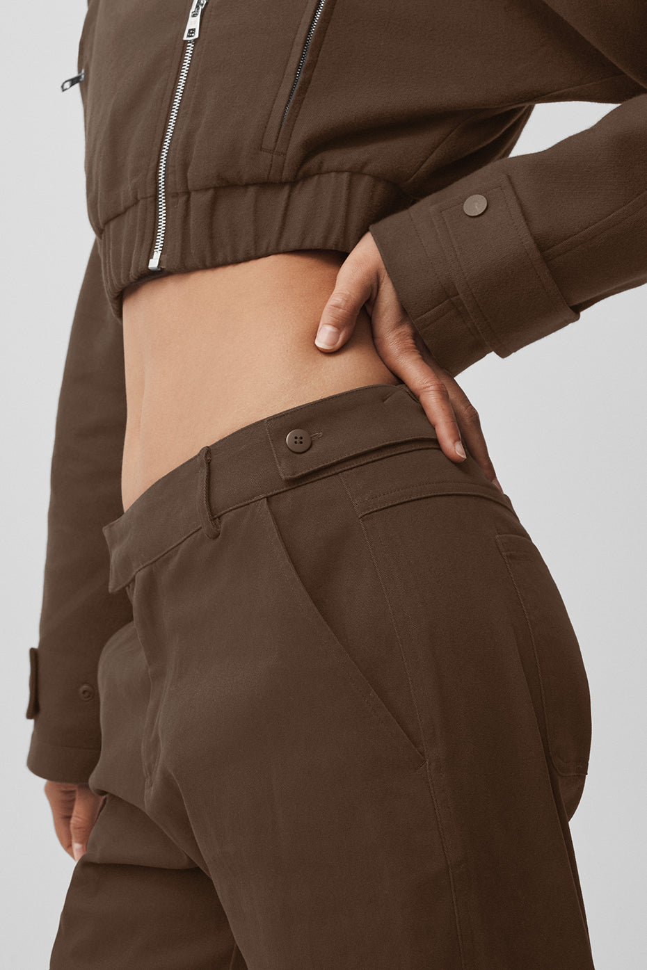 Pantalon Coupe Droite High Road