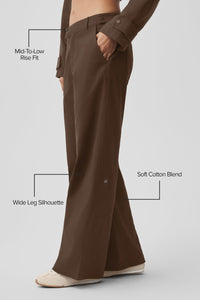 Pantalon Coupe Droite High Road