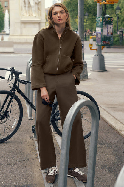 Pantalon Coupe Droite High Road