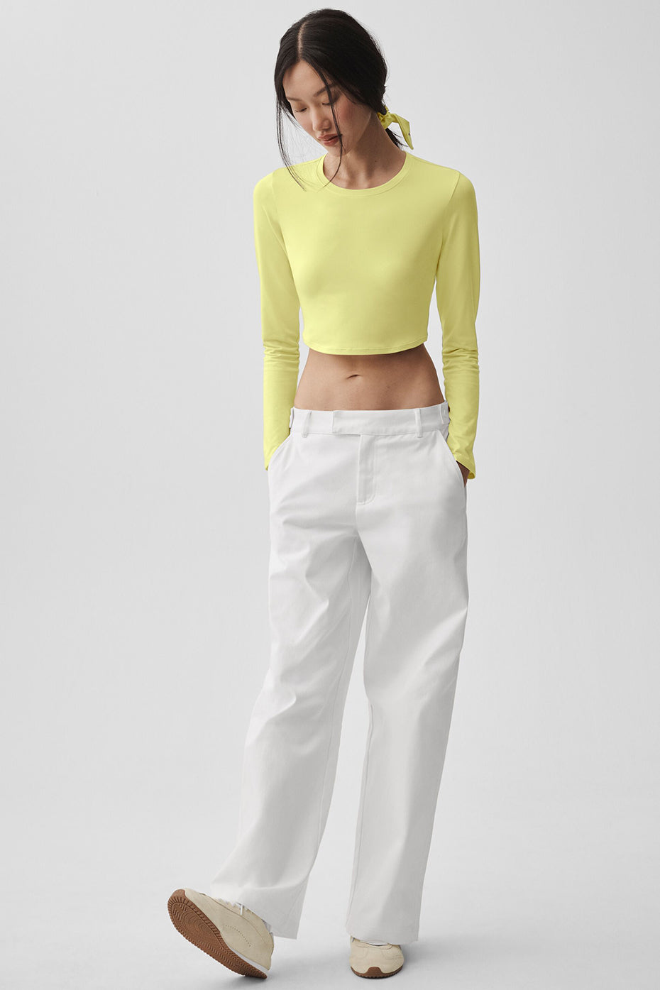 Pantalon Coupe Droite High Road