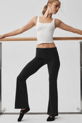 Legging Évasé ALO Softsculpt Foldover (court)