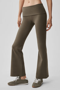 Legging Évasé ALO Softsculpt Foldover (court)