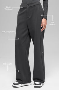 Pantalon De Survêtement Taille Haute