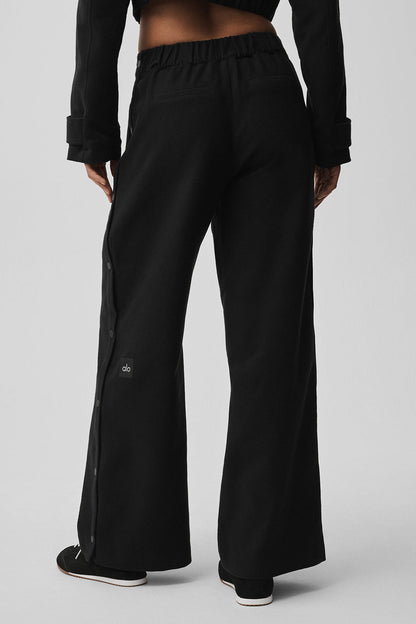 Mid-Rise Cosmopolitan Snap Pant