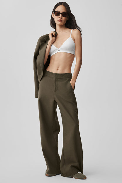 Pantalon À Boutons-Pression Taille Mi-Haute Cosmopolitan