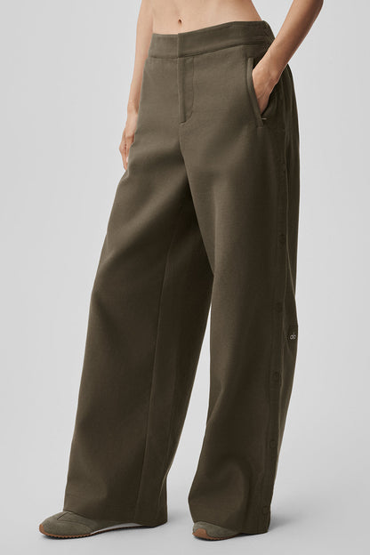 Pantalon À Boutons-Pression Taille Mi-Haute Cosmopolitan