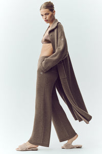 Pantalon Coupe Droite Taille Haute En Cachemire Northstar