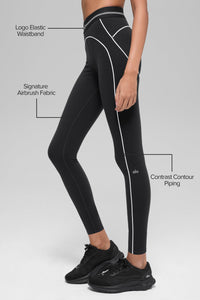 Legging Taille Haute 7/8 Airbrush Heart Throb