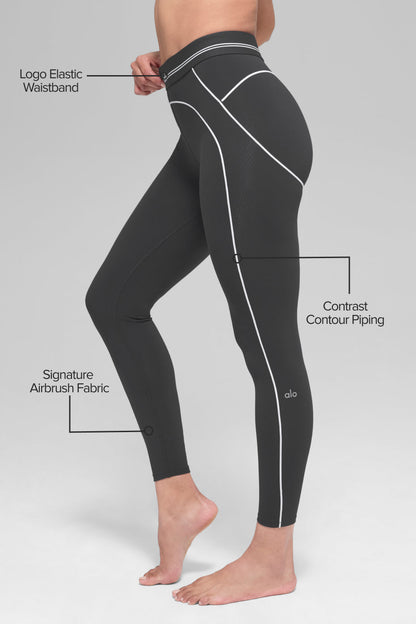 Legging Taille Haute 7/8 Airbrush Heart Throb