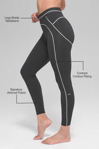 Legging Taille Haute 7/8 Airbrush Heart Throb