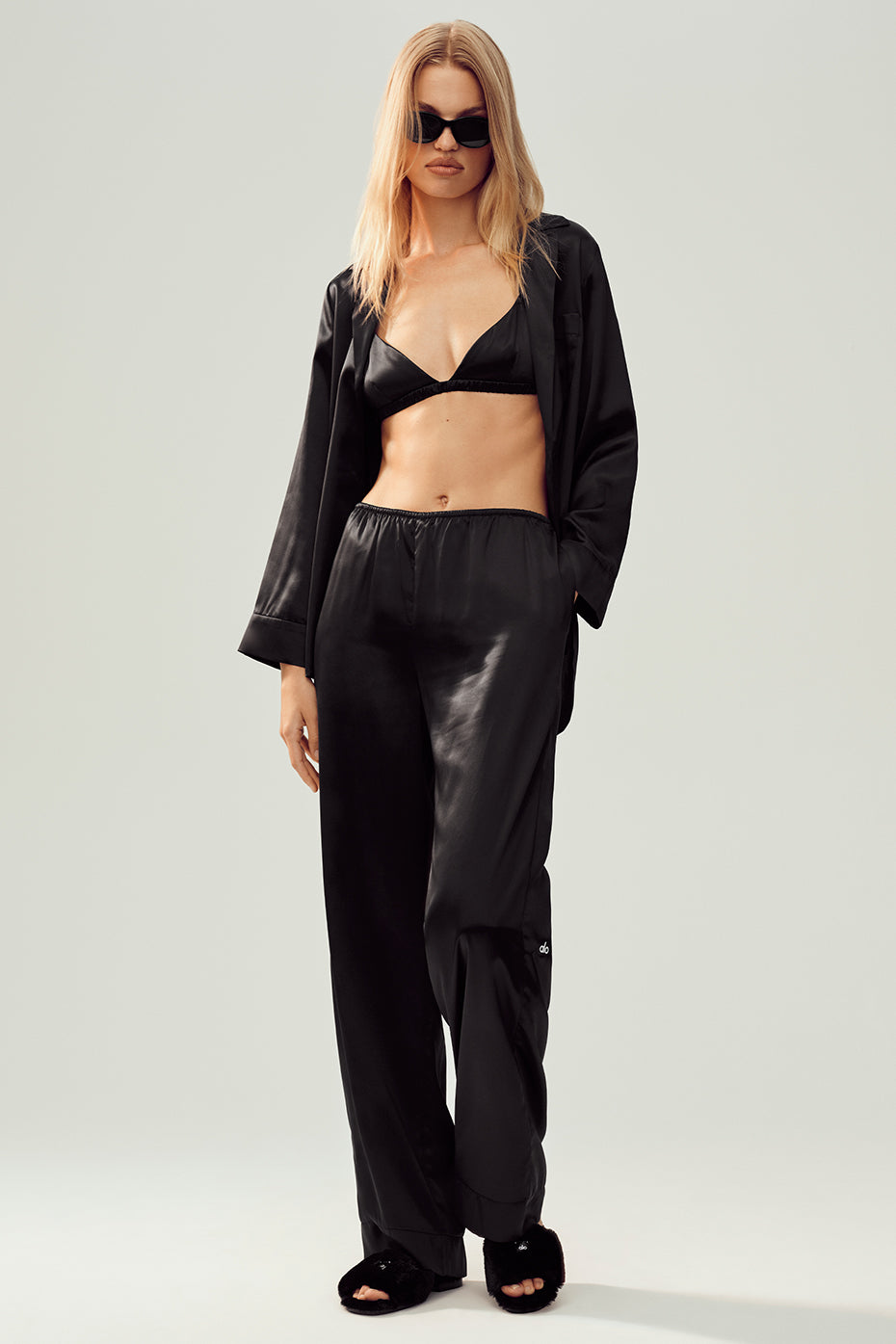 Pantalon En Soie Luminous (classique)